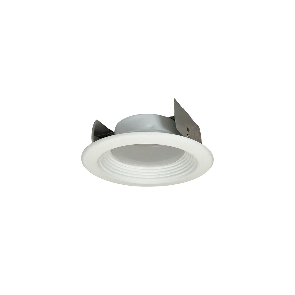 4" AC Onyx LED Retrofit Baffle, 700lm / 10.5W, 3500K, White finish