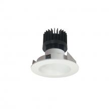 Nora NIO-4RNDC27XWW/HL - 4" Iolite LED Round Reflector, 1500lm/2000lm/2500lm (varies by housing), 2700K, White Reflector