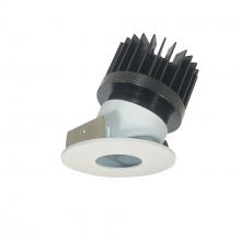 Nora NIO-4RPHA27XMPW/HL - 4" Iolite LED Round Adjustable Pinhole, 1500lm/2000lm/2500lm (varies by housing), 2700K, Matte