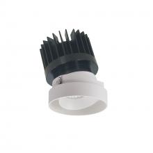 Nora NIO-4RTLA40XMPW/HL - 4" Iolite LED Round Trimless Adjustable, 1500lm/2000lm/2500lm (varies by housing), 4000K, Matte