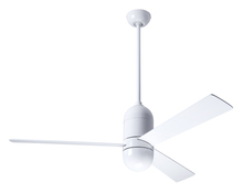 Modern Fan Co. CIR-GW-50-WH-NL-RC - Cirrus DC Fan; Gloss White Finish; 50" White Blades; No Light; Remote Control