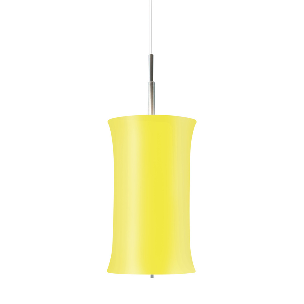 One Light Aluminum Drum Shade Pendant