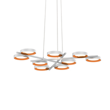 Sonneman 2656.03A - 9-Light LED Pendant