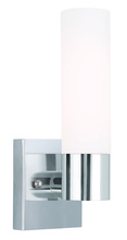 Livex Lighting 10101-05 - 1 Light Polished Chrome Wall Sconce