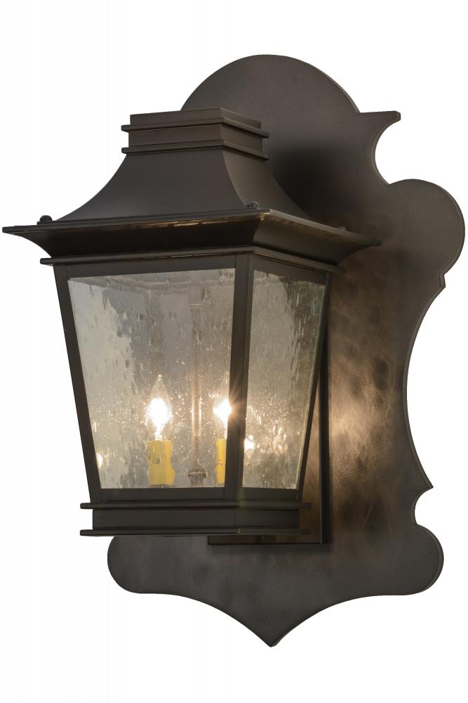 18" Wide Fanucchi Lantern Wall Sconce