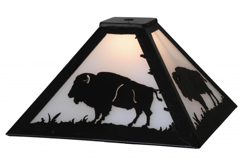 12"Sq Buffalo Shade