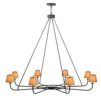 Meyda Blue 118614 - 62"W Brach Ring 8 LT Chandelier