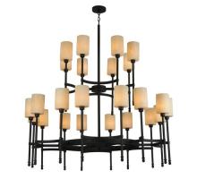 Meyda Blue 118829 - 60"W Fantasy 24 LT Two Tier Chandelier