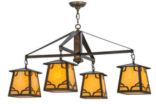 Meyda Blue 142132 - 41"Wide Kirkpatrick 4 Light Chandelier