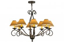 Meyda Blue 145951 - 40"W Sienna 8 LT Chandelier