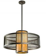 Meyda Blue 146020 - 24" Wide Cilindro Mesh Pendant