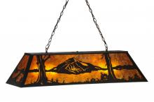 Meyda Blue 148128 - 48" Long Mountain Range Oblong Pendant