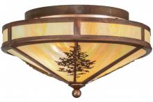 Meyda Blue 150786 - 16"W Tamarack Flushmount