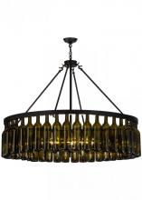 Meyda Blue 152072 - 48"W Tuscan Vineyard Estate 44 Wine Bottle Chandelier