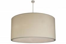 Meyda Blue 154708 - 72"W Cilindro White Textrene Pendant