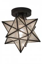 Meyda Blue 155264 - 9"W Moravian Star Flushmount