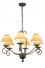 Meyda Blue 169823 - 30"W Sienna 6 LT Chandelier