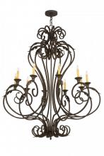 Meyda Blue 176434 - 48" Wide Josephine 10 Light Chandelier