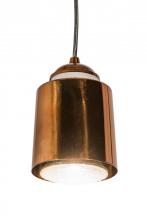 Meyda Blue 179053 - 4.5"W Cilindro Dedal Pendant