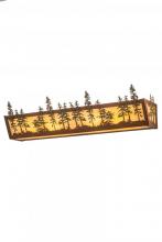 Meyda Blue 185635 - 30"W Tall Pines Vanity Light