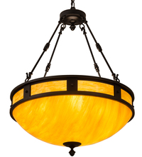 Meyda Blue 212502 - 28" Wide Capella Inverted Pendant