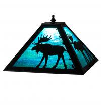 Meyda Blue 228129 - 12" Square Moose Shade