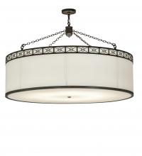 Meyda Blue 228932 - 54" Wide Cilindro Circle X Pendant