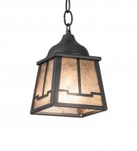 Meyda Blue 235322 - 5.5" Square Valley View Mini Pendant