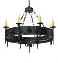 Meyda Blue 239061 - 42" Wide Calandra 8 Light Chandelier