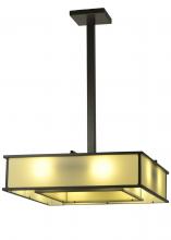 Meyda Blue 244454 - 29" Long Piazza Oblong Pendant