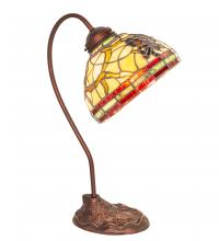 Meyda Blue 247825 - 18" High Pinecone Desk Lamp