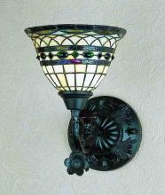 Meyda Blue 27390 - 8"W Tiffany Roman 1 LT Wall Sconce.602