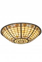 Meyda Blue 81544 - 24"W Fleur-de-Lite Shade