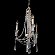 Varaluz 270C03TR - Barcelona 3-Lt Crystal Chandelier - Transcend Silver