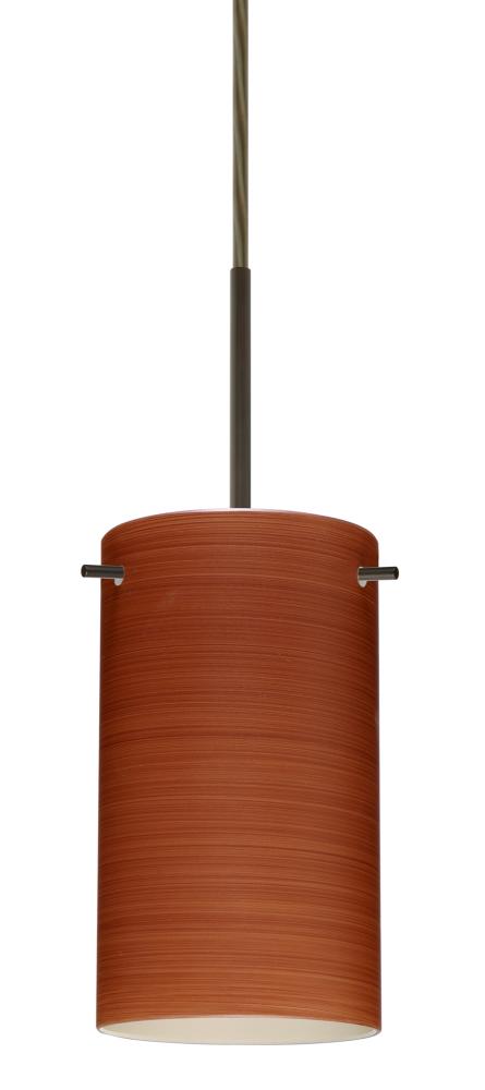 Besa Stilo 7 LED Pendant Cherry Bronze 1x9W LED