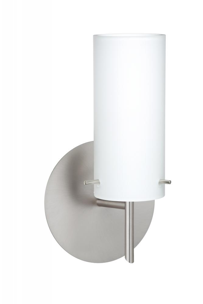 Besa Wall Copa 3 Satin Nickel Opal Matte 1x40W G9