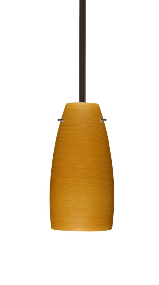 Besa Tao 10 Stem Pendant Bronze Oak 1x100W Medium Base