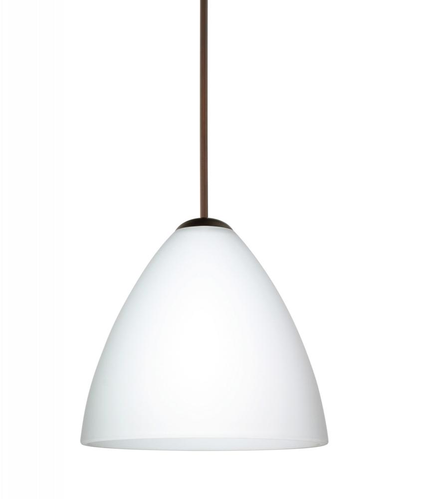 Besa Pendant Mia Bronze Opal Matte 1x5W LED