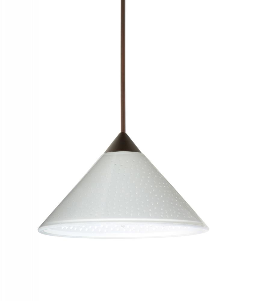 Besa Pendant Kona Bronze White Starpoint 1x50W Halogen