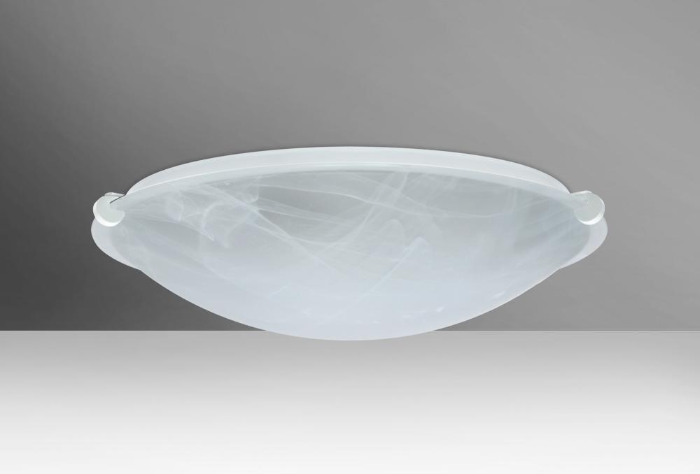 Besa Ceiling Trio 16 White Marble 2x11W LED