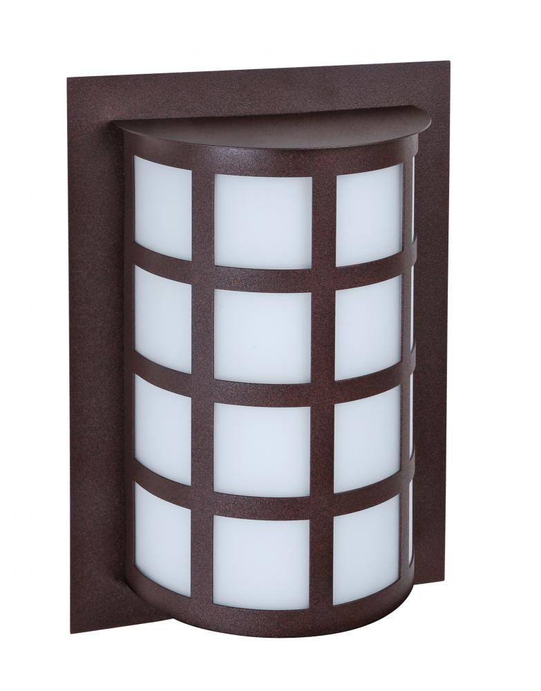 Besa Outdoor Scala 13 Bronze Satin White 1x8W LED