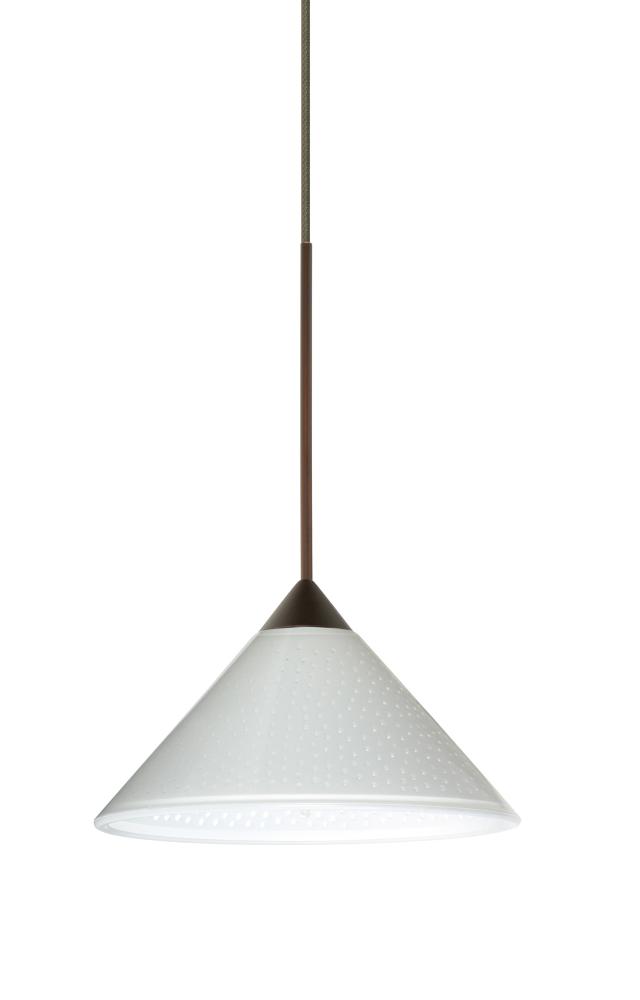 Besa Pendant For Multiport Canopy Kona Bronze White Starpoint 1x50W Halogen