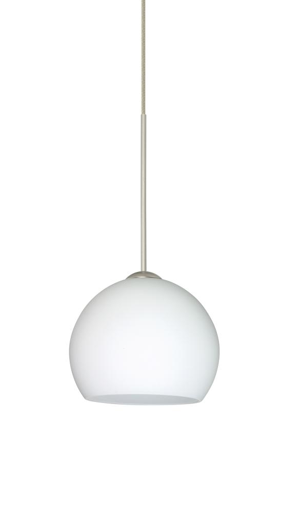 Besa Pendant For Multiport Canopy Palla 5 Satin Nickel Opal Matte 1x50W Halogen