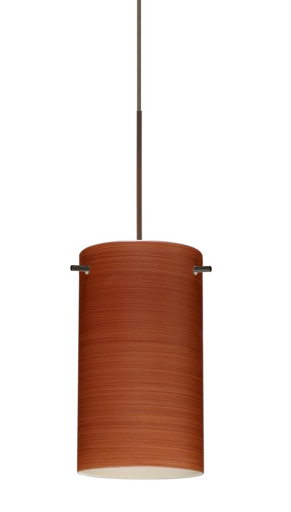 Besa Pendant Stilo 7 Bronze Cherry 1x50W GY6.35