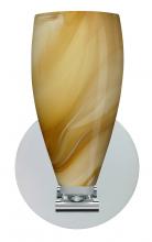 Besa Lighting 1SX-7198HN-LED-PN - Besa Wall Karli Polished Nickel Honey 1x5W LED