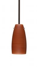  1TT-1512CH-BR - Besa Tao 10 Stem Pendant Bronze Cherry 1x100W Medium Base