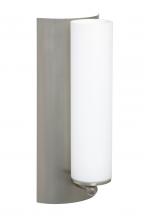 Besa Lighting 1WE-118607-SN - Besa Wall Metro Satin Nickel Opal Matte 1x60W B10