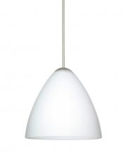 Besa Lighting 1XC-177907-SN - Besa Pendant Mia Satin Nickel Opal Matte 1x50W Halogen