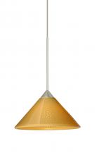 Besa Lighting 1XC-282490-SN - Besa Pendant Kona Satin Nickel Mango Starpoint 1x50W Halogen