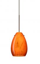 Besa Lighting 1XT-1713HB-BR - Besa Pendant Pera 6 Bronze Habanero 1x50W Halogen